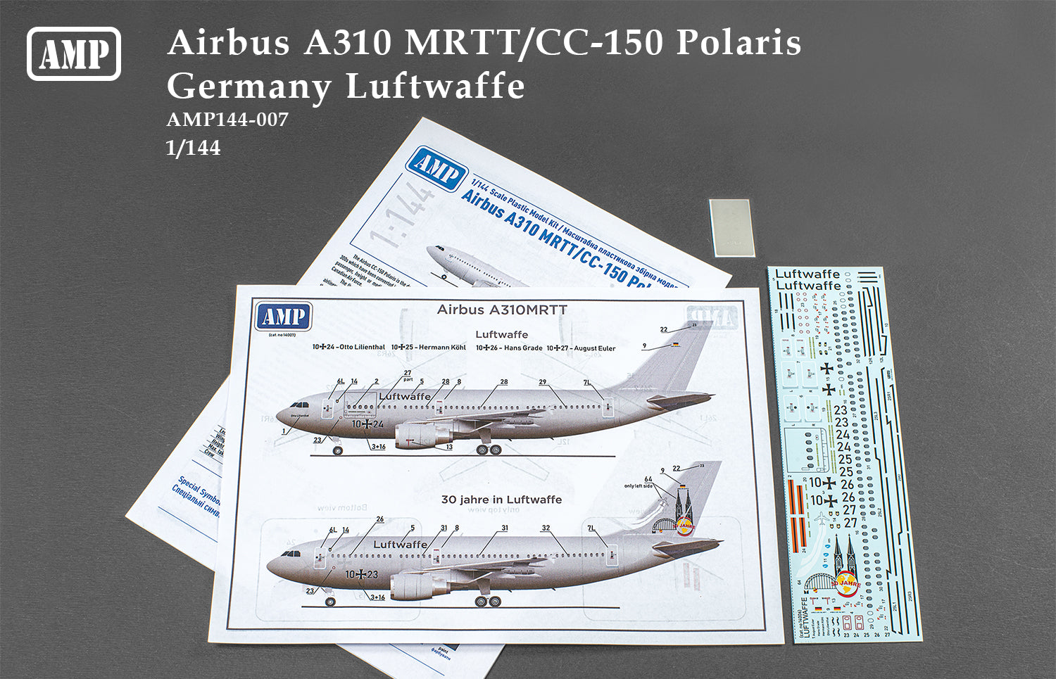 Airbus A310 MRTT CC-150 Polaris (Luftwaffe) Scale 1:144 AMP 144007 Plastic Model Aircraft Kit