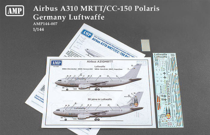 Airbus A310 MRTT CC-150 Polaris (Luftwaffe) Scale 1:144 AMP 144007 Plastic Model Aircraft Kit