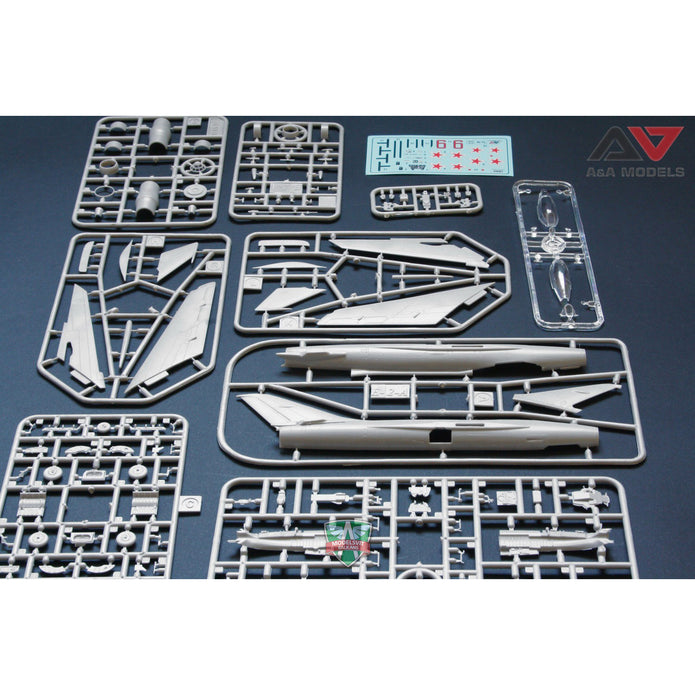 Mikoyan-Gurevich Ye-2A Preseries Light Interceptor Aircraft Model Kit Scale 1:72 A&A Models AAM7220