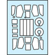 Painting Masks for model Mi-28NE (for Zvezda 7255) Scale 1:72 DAN Models MS720006