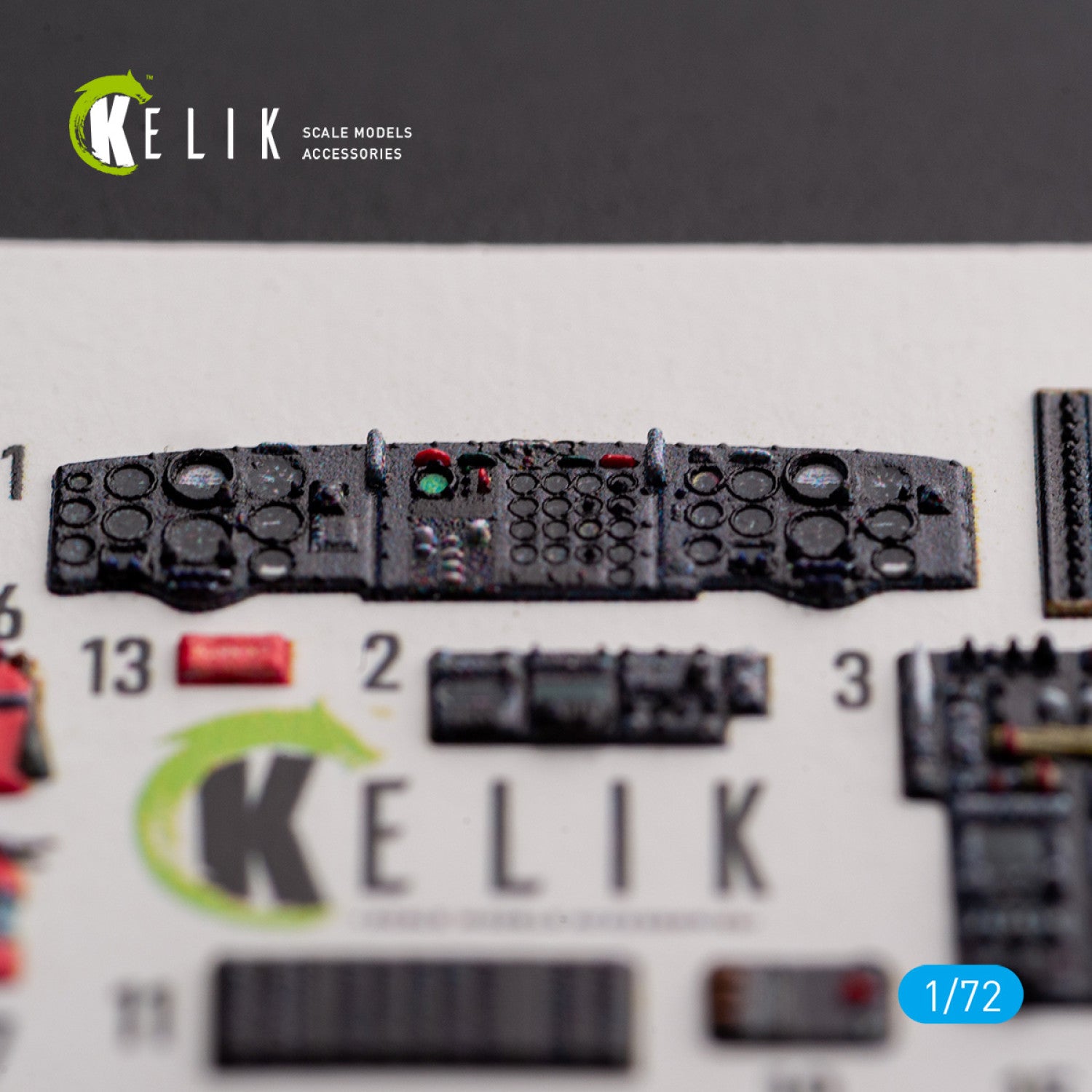 HC.1 Chinook. Interior 3D Decals (for Airfix Helicopter model kit) Scale 1:72 KeliK K72144
