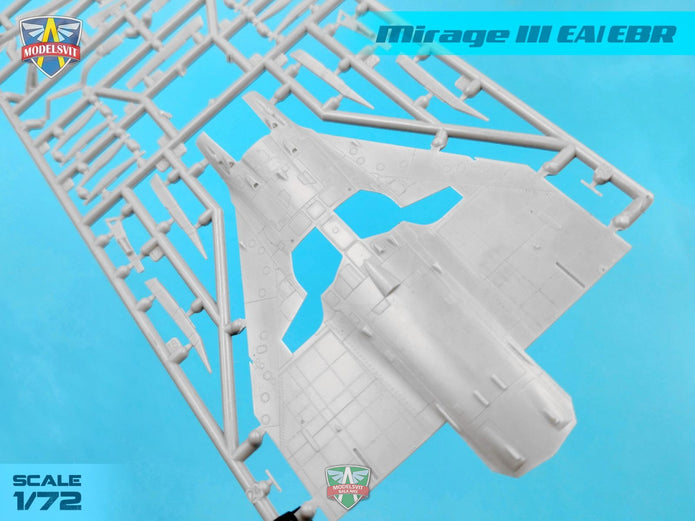Modelsvit 72063 Plastic model aicraft kit Scale 1:72 Mirage III EA/EBR