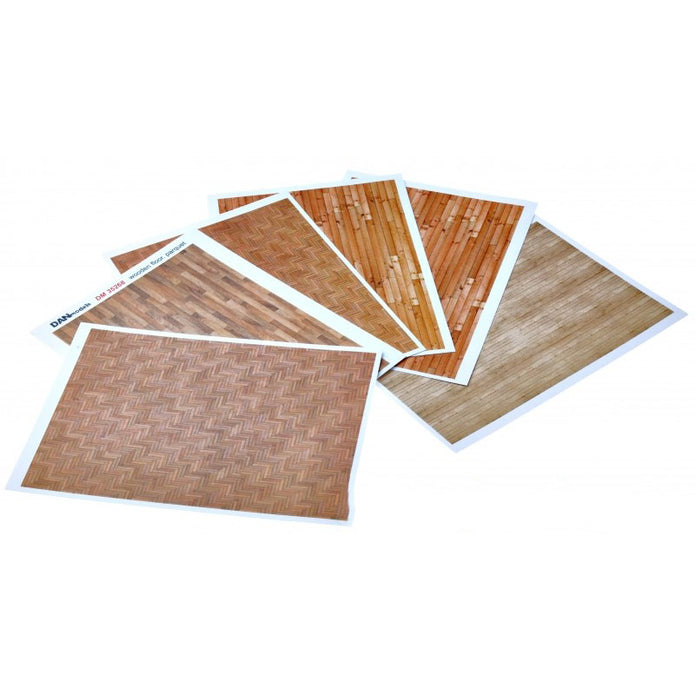 Material for dioramas - wooden floors. Parquet. (print on cardboard) Scale 1:35 DAN Models DM 35268