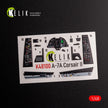 A-7A Corsair II. Interior 3D Decals (for HobbyBoss Aircraft model kit) Scale 1:48 KeliK K48100