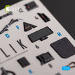 F-35B. Interior 3D Decals (for Tamiya Aircraft model kit) Scale 1:72 KeliK K72141