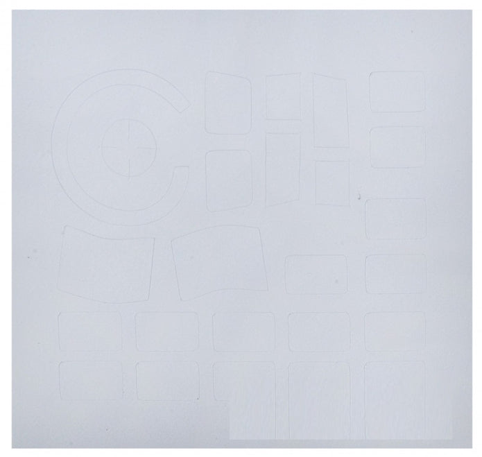 Painting Masks for aircraft model C-47/DC-3/Dakota (for Italeri 1/72 kit No 127, 1393, 1349) Scale 1:72 DAN Models DM 72116