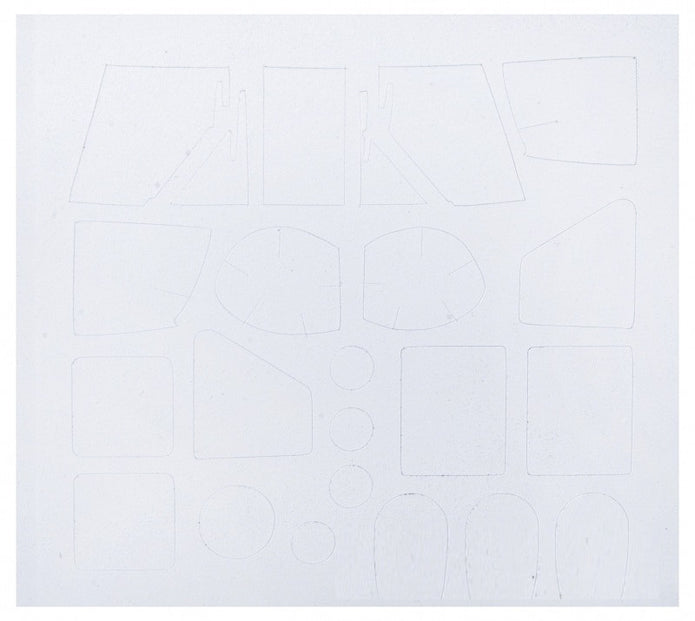 Painting Masks for model UH-60 (for Italeri) Scale 1:72 DAN Models MS720015