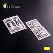 McDonnell Douglas F-4J Phantom II. Interior 3D Decals (for Tamiya Aircraft model kit) Scale 1:32 KeliK K32029