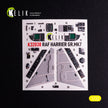 British Aerospace GR.MK7 Harrier. Interior 3D Decals (for Trumpeter Aircraft model kit) Scale 1:32 KeliK K32038