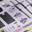 Panavia Tornado IDS. Interior 3D Decals (for Italeri Aircraft model kit) Scale 1:32 KeliK K32040