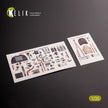 Spitfire Mk.VB. Interior 3D Decals (for Border Models Aircraft model kit) Scale 1:35 KeliK K35035