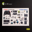 Junkers Ju-87 G1/G2. Interior 3D Decals (for Border Models Aircraft model kit) Scale 1:35 KeliK K35036