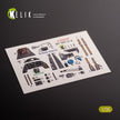 Messerschmitt Bf-109 G-6. Interior 3D Decals (for Border Models Aircraft model kit) Scale 1:35 KeliK K35039