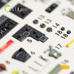 3D Decals Aircraft Curtiss P-40M interior (for Trumpeter model kit) Scale 1:32 KeliK K32005 USA (WW2)