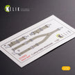 3D Decals Aircraft Curtiss P-40N interior (for Trumpeter model kit) Scale 1:32 KeliK K32002 USA (WW2)
