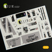 3D Decals Aircraft F-35C Interior (for Trumpeter model kit) Scale 1:32 KeliK K32009 USA