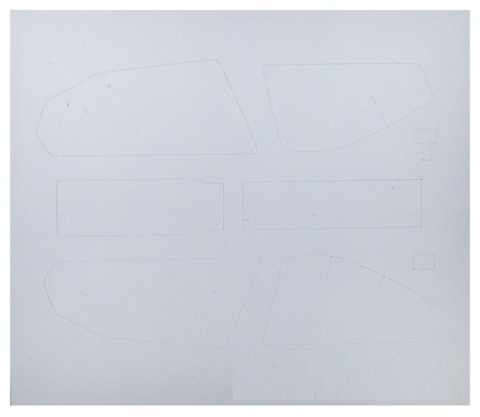 Painting Masks for model AH-1 (for Italeri) Scale 1:72 DAN Models MS720010