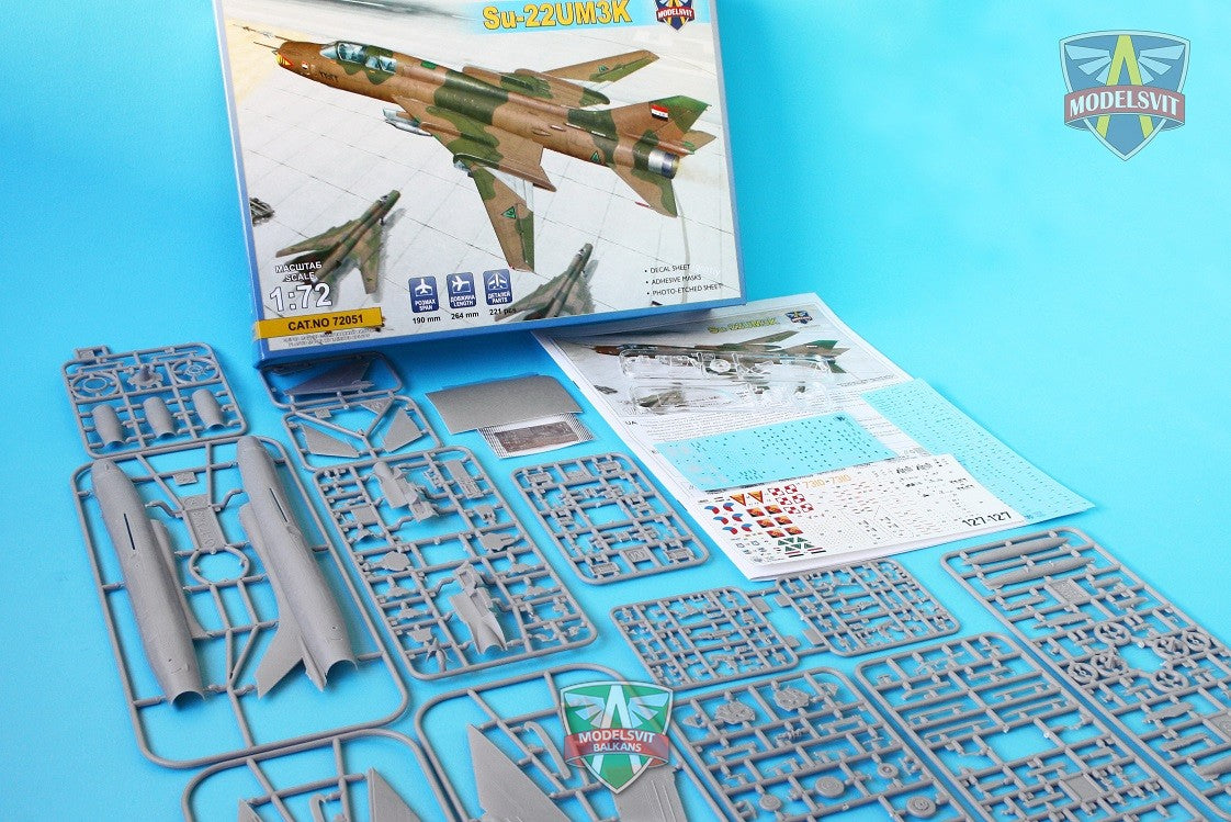 Su-22UM3K advanced two-seat trainer (Export vers,) Modelsvit 72051 Scale 1:72