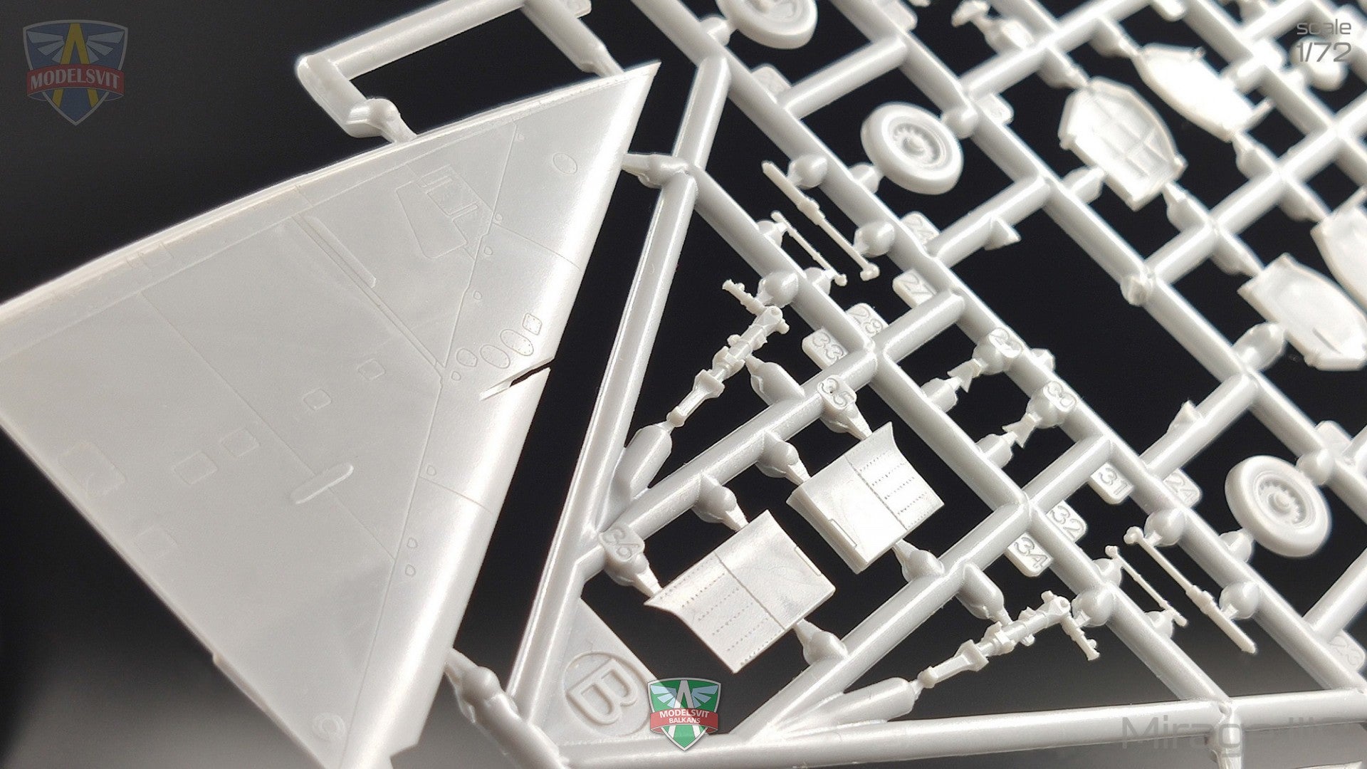 Modelsvit 72061 Plastic model aicraft kit Scale 1:72 Mirage III C