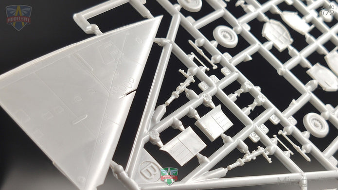 Modelsvit 72061 Plastic model aicraft kit Scale 1:72 Mirage III C