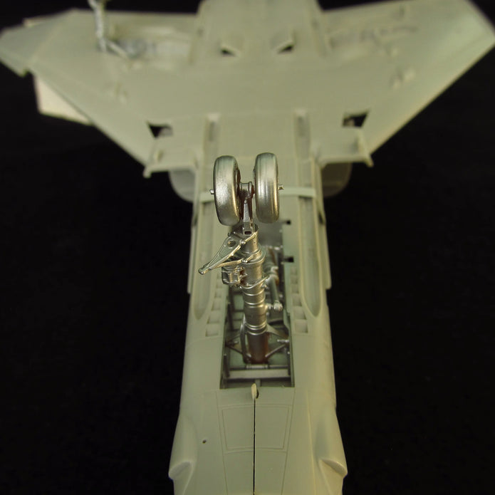 McDonnell Douglas F-4 Phantom II (J/S), Landing Gears, Wheels (for Hasegawa) Scale 1:48 Metallic Details MDR48250