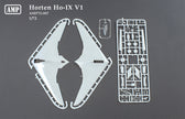 Horten H.IX V1, German Experimental Glider Scale 1:72 AMP 72007 Plastic Model Aircraft Kit