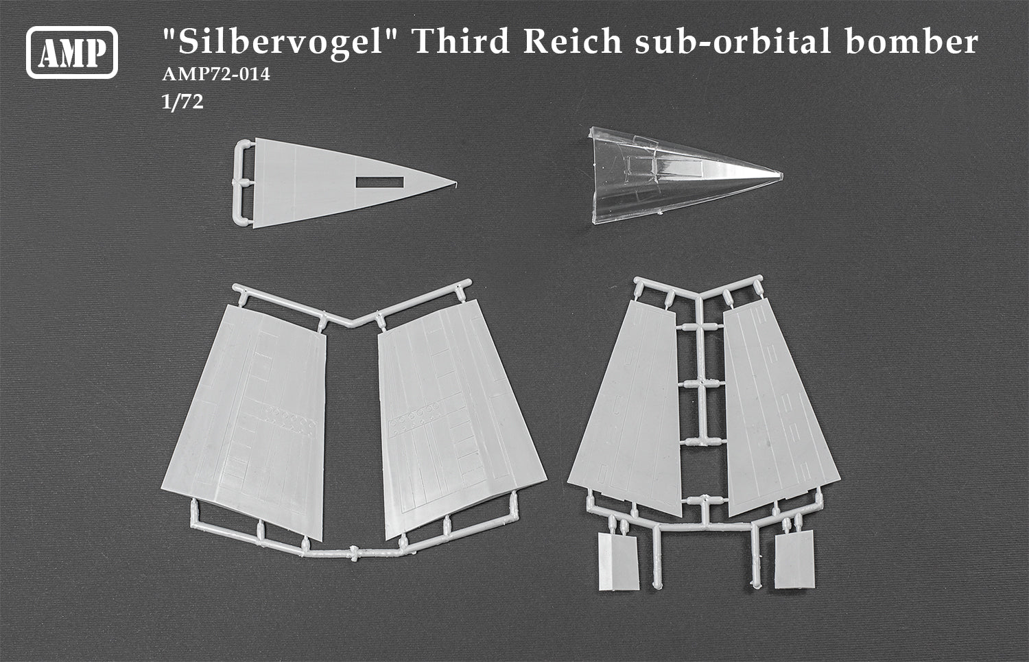 Silbervogel Antipodal Bomber Scale 1:72 AMP 72014 Plastic Model Kit