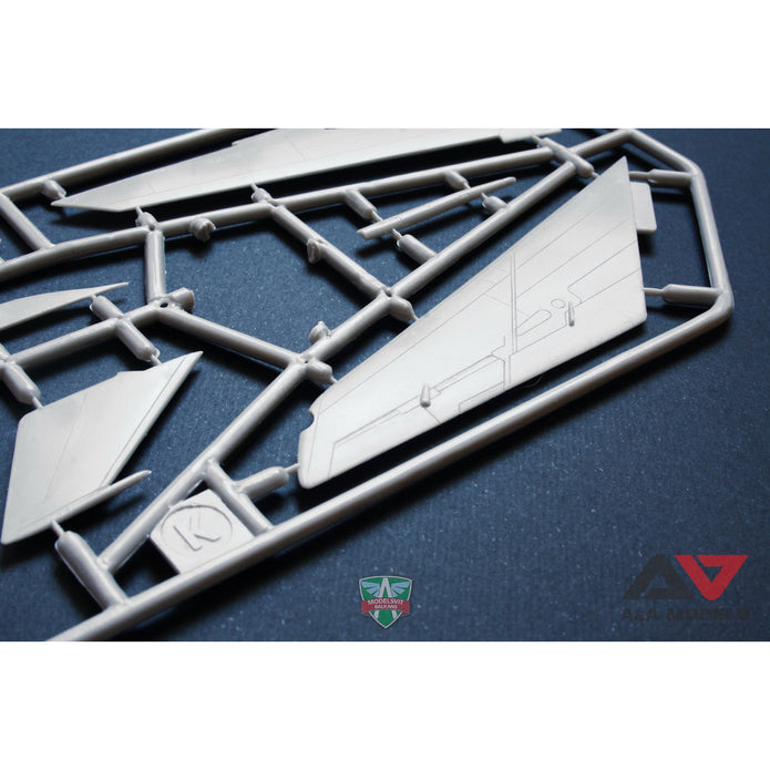 Mikoyan-Gurevich Ye-2A Preseries Light Interceptor Aircraft Model Kit Scale 1:72 A&A Models AAM7220