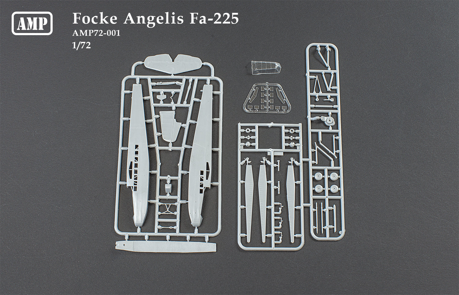 Focke-Achgelis Fa-225 Scale 1:72 AMP 72001 Plastic Model Helicopter Kit