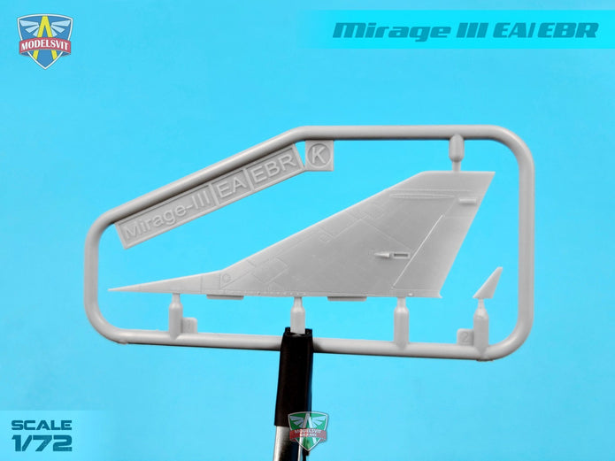 Modelsvit 72063 Plastic model aicraft kit Scale 1:72 Mirage III EA/EBR