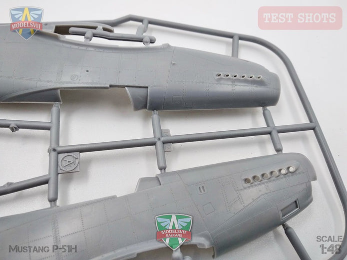 Modelsvit 4817 Plastic model aicraft kit Scale 1:48 P-51H Mustang