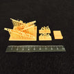 Blackburn Buccaneer S/2C/D/ Wing folded set, detailing of wing folding mechanism of the aircraft model (for Airfix) Scale 1:48 Metallic Details MDR48258