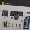 Mig-29 Fulcrum-C 9-13. Interior 3D Decals (for Great Wall Hobby (GWH) Aircraft model kit) Scale 1:72 KeliK K72142