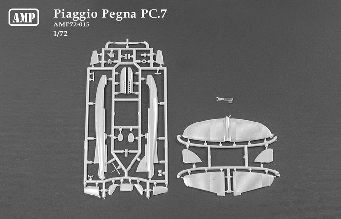 Piaggio Pegna PC.7 Scale 1:72 AMP 72015 Plastic Model Aircraft Kit