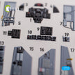 FG.1 Phantom. Interior 3D Decals (for Airfix Aircraft model kit) Scale 1:72 KeliK K72127