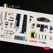 Interior 3D Decals Aircraft Lockheed F-104J 