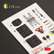 Interior 3D Decals Mig-29A 9-12 Fulcrum (for GWH Model Kit) Scale 1:48KeliK K48040 Ukraine/USSR