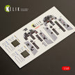 Interior 3D Decals Northrop F-5B Freedom Fighter (for Kinetic Model Kit) Scale 1:48 KeliK K48041 USA