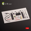 FJ-2. Interior 3D Decals (for Italeri Aircraft model kit) Scale 1:48 KeliK K48123