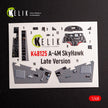 A-4M Late production. Interior 3D Decals (for Magic Factory Aircraft model kit) Scale 1:48 KeliK K48125
