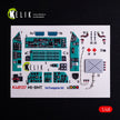 Mil Mi-8MT. Interior 3D Decals (for Trumpeter Helicopter model kit) Scale 1:48 KeliK K48137