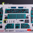 Mil Mi-8MT. Interior 3D Decals (for Trumpeter Helicopter model kit) Scale 1:48 KeliK K48137
