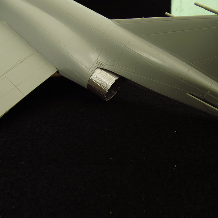 McDonnell Douglas F-4 Phantom II (E/J/F/G/S), Jet Nozzels Detailing set (3D-Printed) Scale 1:48 (Recommended for kit: Italeri, Hasegawa) Metallic Details MDR48268 - For Model Aircraft Kits