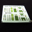 Harrier GR,3, GR,7, GR,9 Ejection Seats + 3D Decals Detailing set 2 pcs (3D-Printed) Scale 1:72 Metallic Details MDR72115 - For Aircraft Model Kits