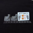 Ejection Seat KM-1M 2 pcs, Seats + 3D Decals (3D-Printed) Scale 1:48 Metallic Details MDR48259 - For Models Aircraft Kits