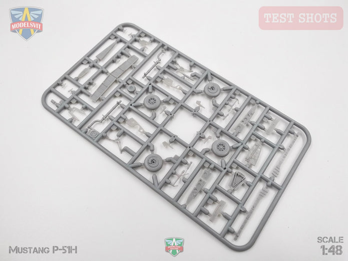 Modelsvit 4817 Plastic model aicraft kit Scale 1:48 P-51H Mustang