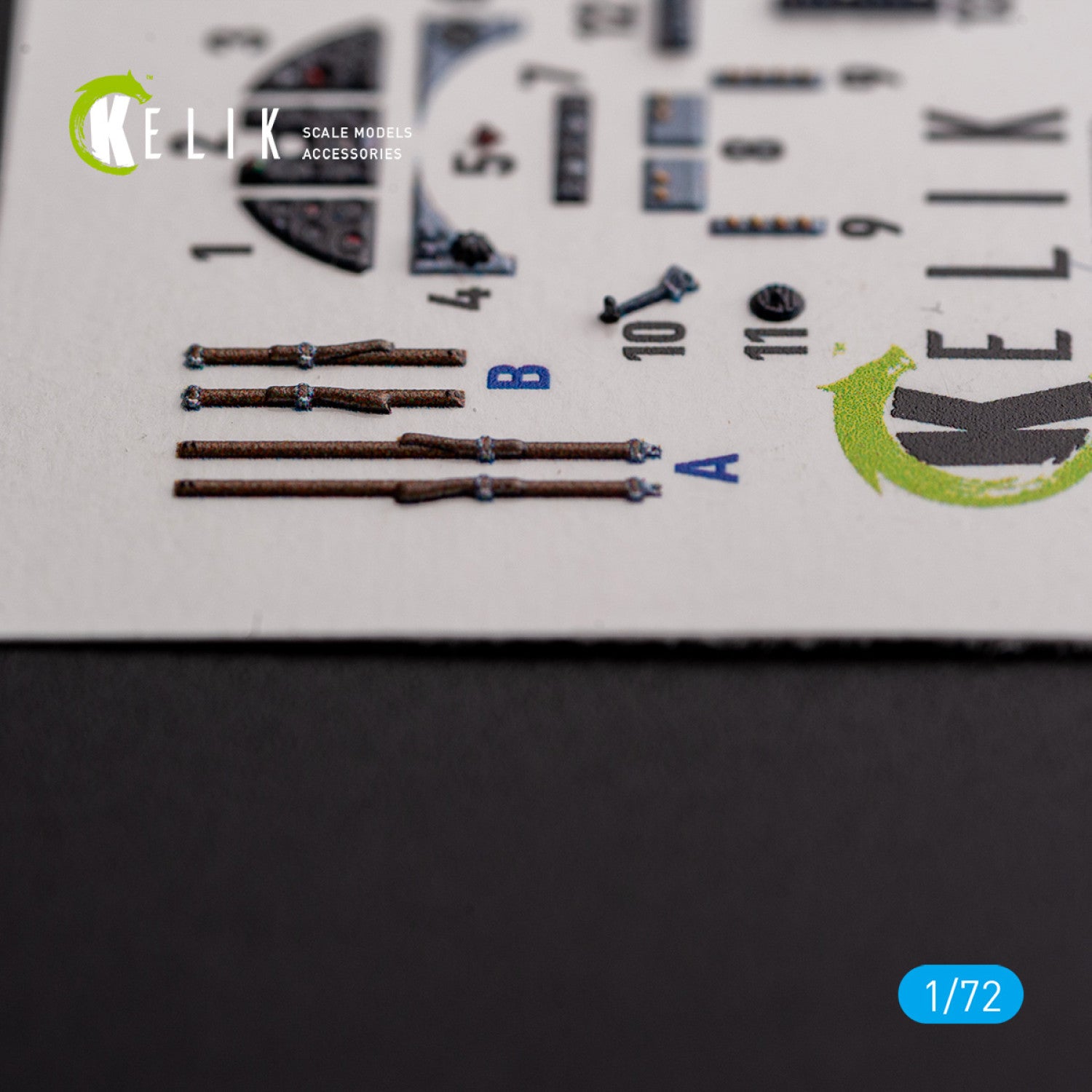 IAR.81c. Interior 3D Decals (for IBG Models Aircraft model kit) Scale 1:72 KeliK K72143