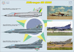 Modelsvit 72063 Plastic model aicraft kit Scale 1:72 Mirage III EA/EBR