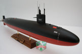 Modelsvit 1402 Plastic model submarine kit Scale 1:144 SSN-593 Submarine Permit class