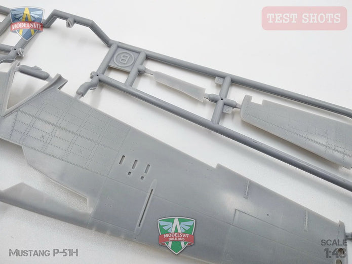 Modelsvit 4817 Plastic model aicraft kit Scale 1:48 P-51H Mustang